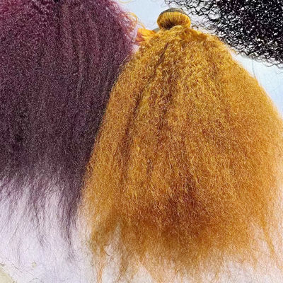Wholesale Ombre Human Hair Extensions Brazilian Kinky Straight Yaki Hair Weave Bundles