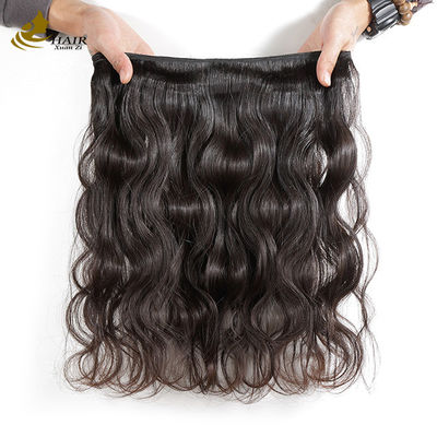 Natural Grade 9A Human Hair Bundles With Brazilian Hair Material