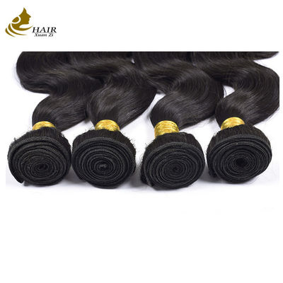 Indian Choice Brazilian Remy Human Hair Bundles In Natural Black