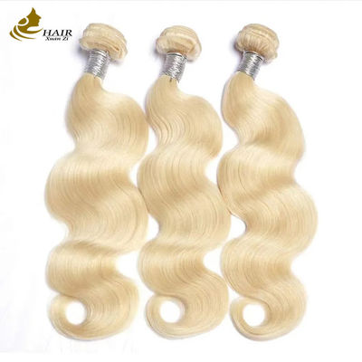 Brazilian Human Hair Body Wave Ombre Color 613 Remy Human Hair Extensions