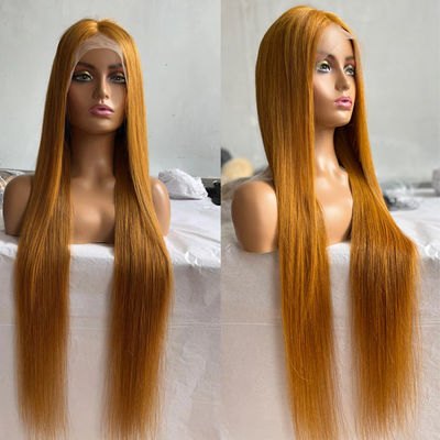 Wholesale Human Hair Wig 13X4 Transparent Lace Frontal Pre Plucked Hair Wigs