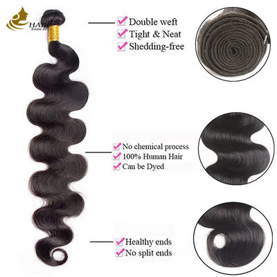 Body Wave European virgin Human Hair weft Remy Virgin Cuticle Hair Double Drawn Volume Weft