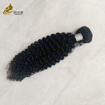Wholesale 100% Raw Vietnamese Kinky Curl Natural Black  Large Stock Virgin Human Hair Bundles