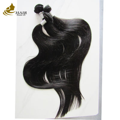 30 Inch Straight Natural Black Virgin Human Hair Bundles With 20 Inch 4*4 Closure