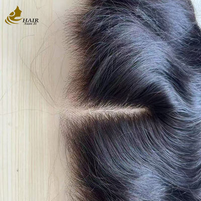 Popular Floating Buckle Natural Hairline Human Hair Lace Closure