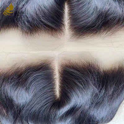 Popular Floating Buckle Natural Hairline Human Hair Lace Closure