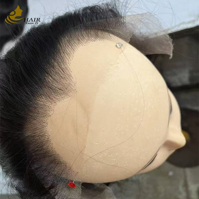 M Shaped Hairline Customized Human Hair Lace Closure
