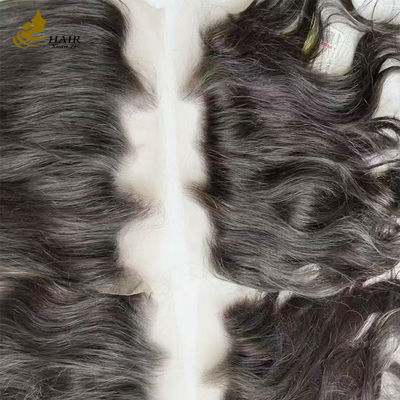 M Shaped Hairline Customized Human Hair Lace Closure