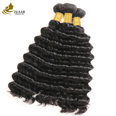 Best Quality Rose Curl Weave Human Virgin Hair Deep Wave Bundles with Closure