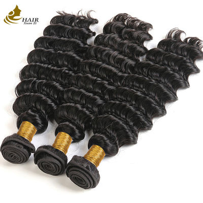 Best Quality Rose Curl Weave Human Virgin Hair Deep Wave Bundles with Closure