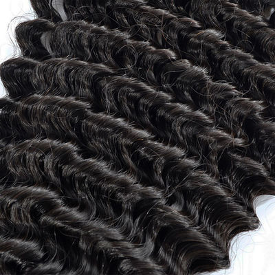 Best Quality Rose Curl Weave Human Virgin Hair Deep Wave Bundles with Closure