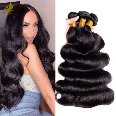 Wholesale 100% Brazilian Cuticle Aligned Cheap Natural Black Body Wave Unprocessed Raw Virgin Human Hair Bundles