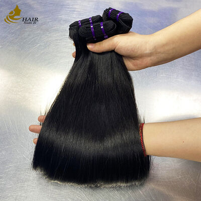 High Grade 18inch Straight Natural Black 100% Virgin Human Hair Bundles Weft