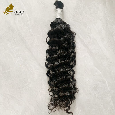 quality Natural Braiding Hair No Weft Raw Vietnamese Virgin Human Hair Bulk For Braiding factory